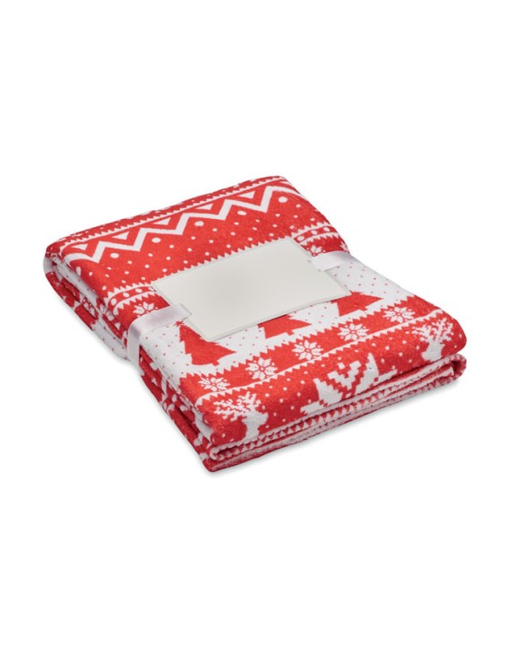 Plaid personnalisable 4DO Couverture en RPET 190 gr/m².
