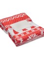 Plaids à personnaliser 4DO Couverture en RPET 190 gr/m². rouge