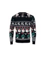 4DO Weihnachts-LED-Pullover S/M Accessoire personalisierbar