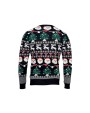 4DO Weihnachts-LED-Pullover S/M Accessoire personalisierbar