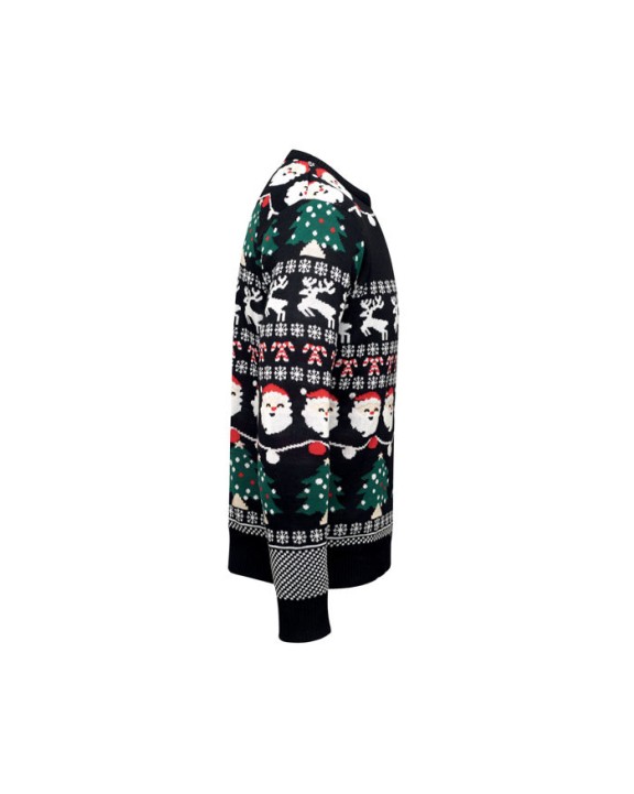4DO Weihnachts-LED-Pullover S/M Accessoire personalisierbar