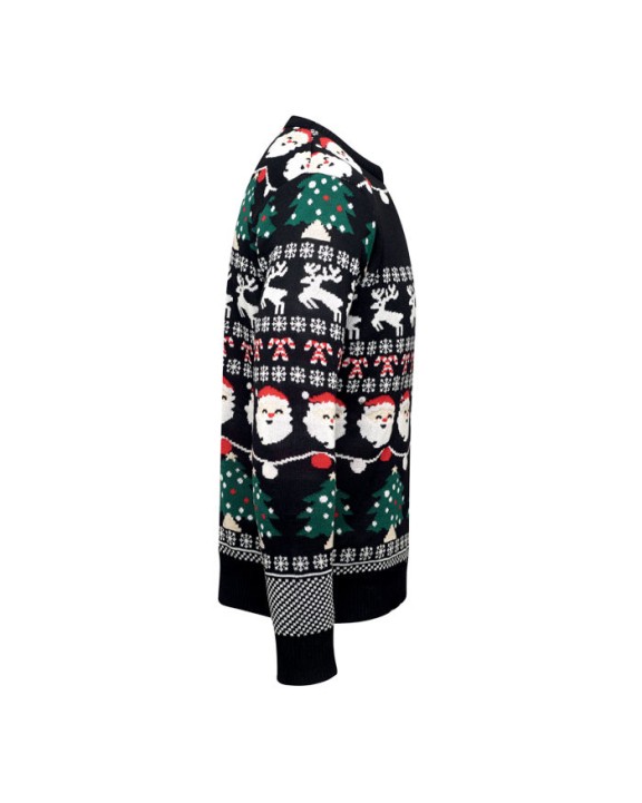 4DO Weihnachts-LED-Pullover L/XL Accessoire personalisierbar