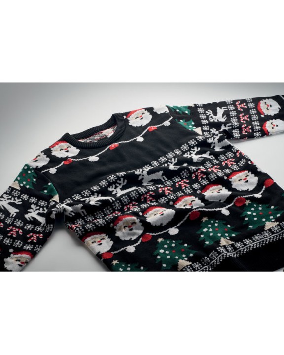 4DO Weihnachts-LED-Pullover L/XL Accessoire personalisierbar