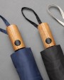 Parapluie personnalisable 4DO Mini parapluie 21" à ouverture auto en bois d'acacia Kaycey