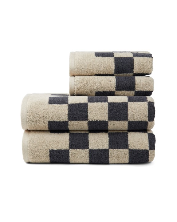 Produit éponge personnalisable VINGA Vinga Elba Lot de 4 Serviettes en coton biologique OCS