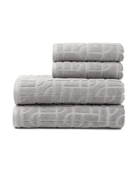 Produit éponge personnalisable VINGA VINGA Verso Lot de 4 serviettes en coton biologique OCS