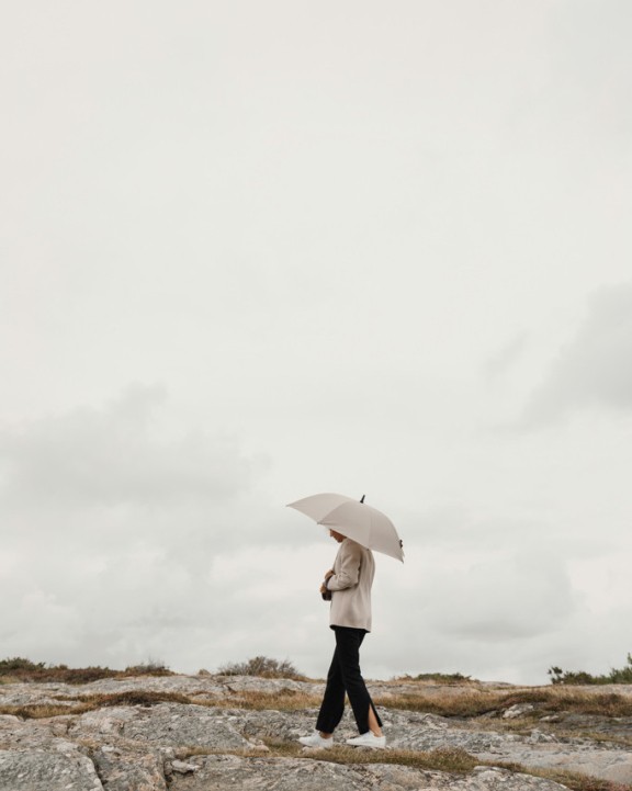 Parapluie personnalisable VINGA VINGA Parapluie de 23 pouces Baltimore en rPET AWARE™