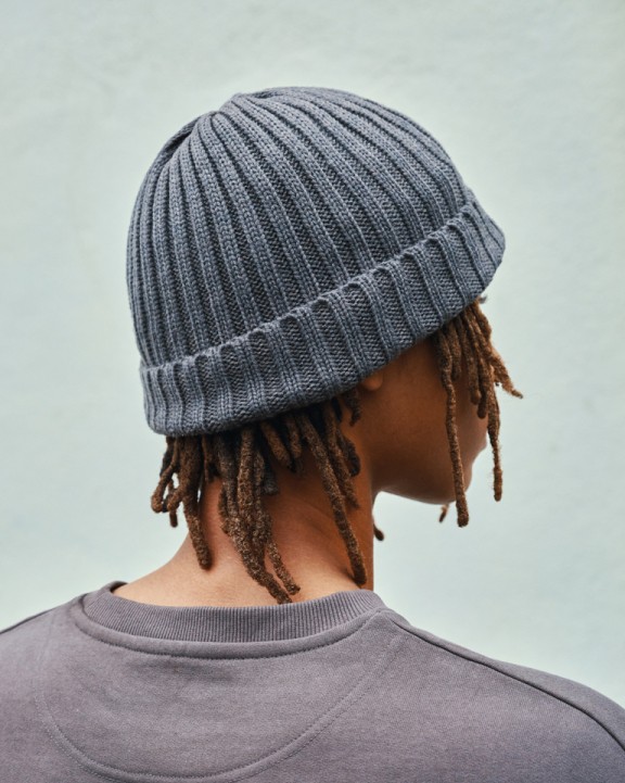 Bonnets, Écharpes & Gants personnalisable 4DO Bonnet à double côte et revers AWARE™ Polylana® Kennedi