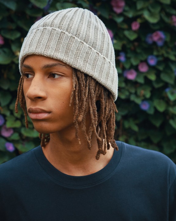 Bonnets, Écharpes & Gants personnalisable 4DO Bonnet à double côte et revers AWARE™ Polylana® Kennedi