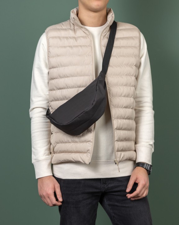 Sac & bagagerie personnalisable 4DO Sac banane en bandoulière en rPET AWARE™ Crescent