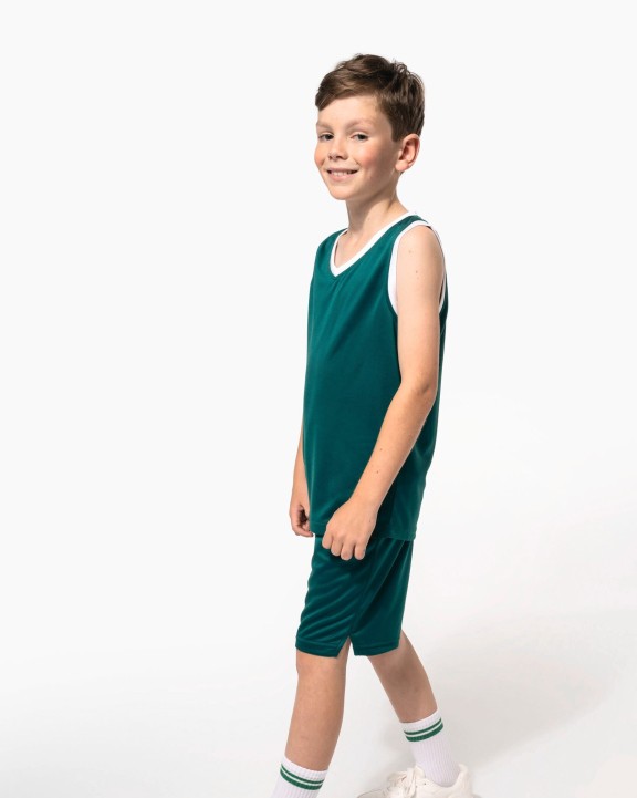 PROACT Kinder Basketball Trikot T-Shirt personalisierbar