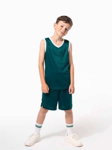 T-Shirts à personnaliser PROACT Maillot de basket-ball enfant 