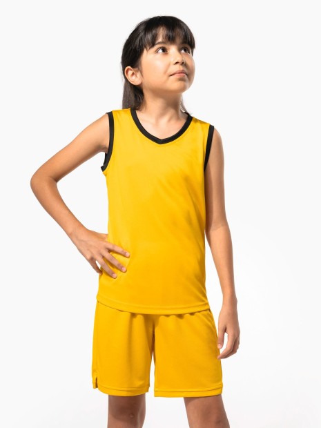 T-Shirts à personnaliser PROACT Maillot de basket-ball enfant 