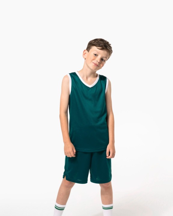 PROACT Kinder Basketball Trikot T-Shirt personalisierbar