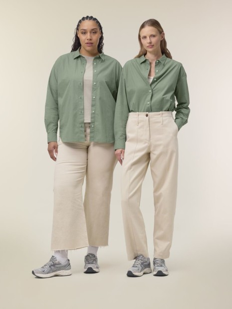 Chemises à personnaliser STANLEY/STELLA Stella Styler Shirt Soft Khaki