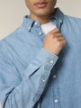 Chemises à personnaliser STANLEY/STELLA Stanley Denim Shirt Light Wash