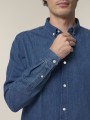 Chemises à personnaliser STANLEY/STELLA Stanley Denim Shirt Mid Wash
