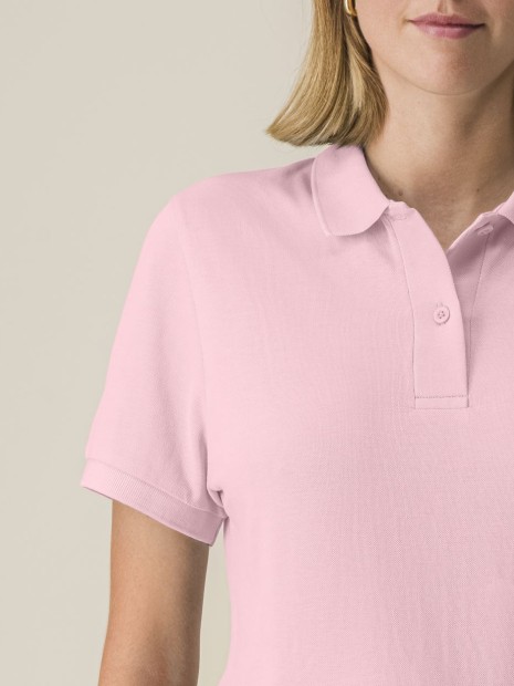 Polos à personnaliser STANLEY/STELLA Stella Coaster cotton pink