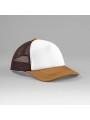 BEECHFIELD Casquette trucker 5 panneaux multicolor chocolate/dark amber personnalisable