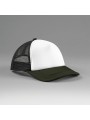 BEECHFIELD Casquette trucker 5 panneaux multicolor black/dark olive personnalisable