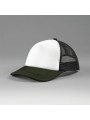 BEECHFIELD Casquette trucker 5 panneaux multicolor black/dark olive personnalisable