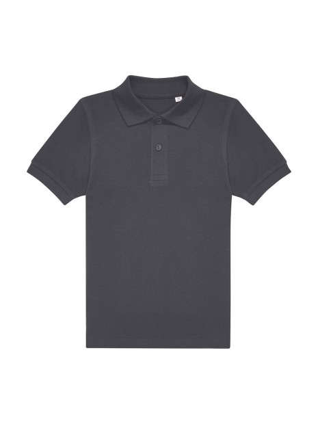 B&C MY POLO 180 /KIDS dark grey personnalisable