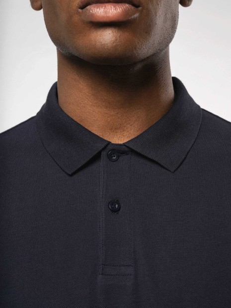 Polos à personnaliser KARIBAN Polo piqué manches longues Bio180 homme 