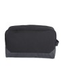 KIMOOD Grande trousse de toilette noir/gris foncé personnalisable