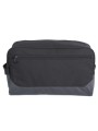 KIMOOD Grande trousse de toilette noir/gris foncé personnalisable