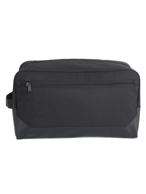 KIMOOD Grande trousse de toilette noir personnalisable