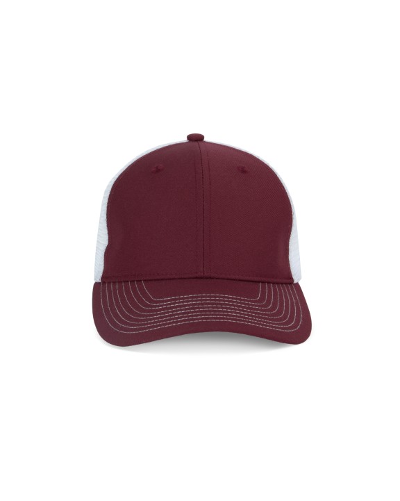 K-UP 6 Panel Trucker mit kontrastfarbenen Nähten Kappen personalisierbar