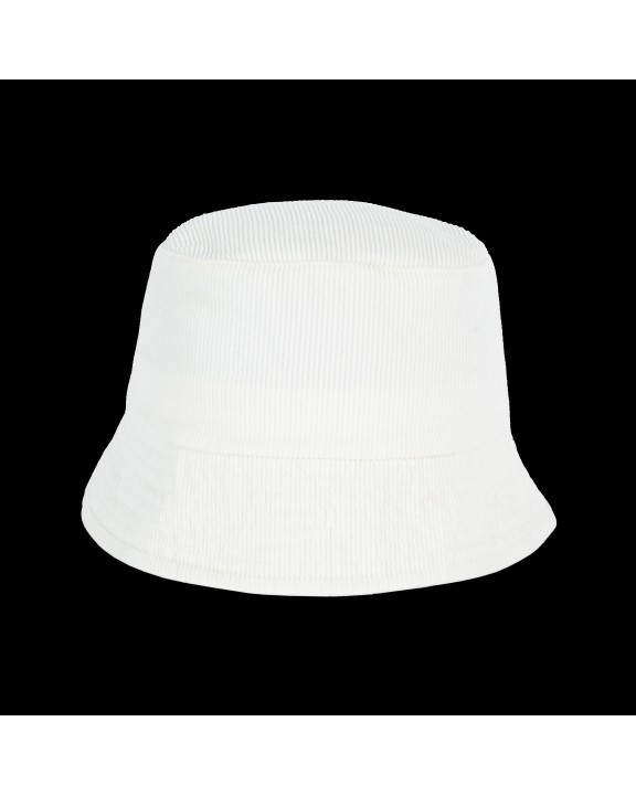 Bucket hat NATIVE SPIRIT Ecologische uniseks hoed in ribfluweel voor bedrukking &amp; borduring