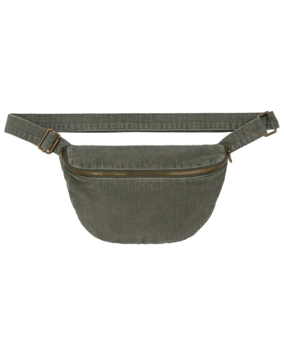 NATIVE SPIRIT Umweltfreundliche Ausgewaschener Gürteltasche aus Kord Tasche personalisierbar