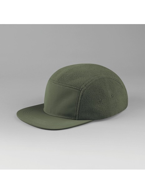 BEECHFIELD Casquette campeur d'extérieur en polaire recyclée vert olive personnalisable