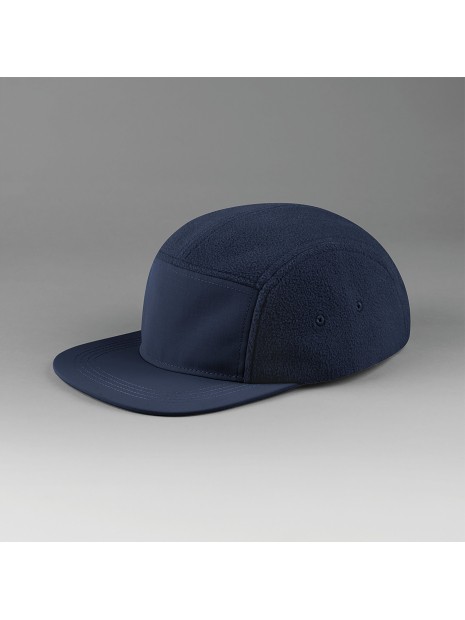 BEECHFIELD Casquette campeur d'extérieur en polaire recyclée bleu marine personnalisable