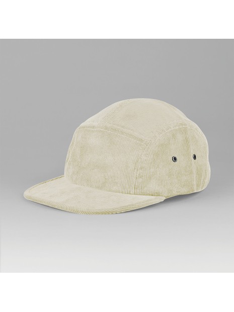 BEECHFIELD Casquette campeur 5 panneaux en velours stone personnalisable