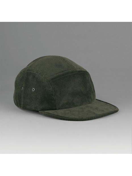 BEECHFIELD Casquette campeur 5 panneaux en velours forest night personnalisable