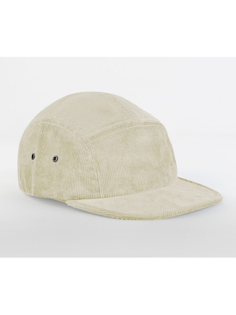 BEECHFIELD Casquette campeur 5 panneaux en velours stone personnalisable