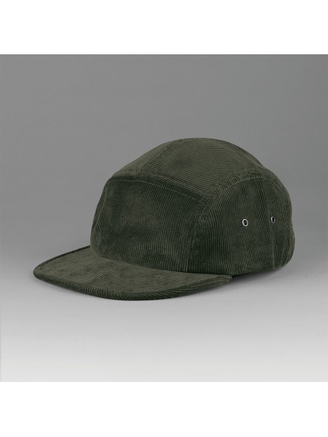 BEECHFIELD Casquette campeur 5 panneaux en velours forest night personnalisable