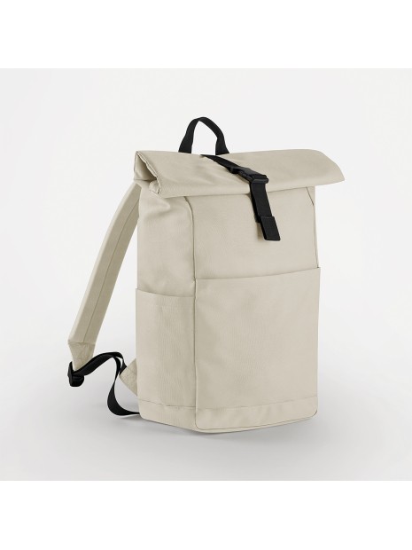BAG BASE Sac à dos Roll Top recyclé natural stone personnalisable