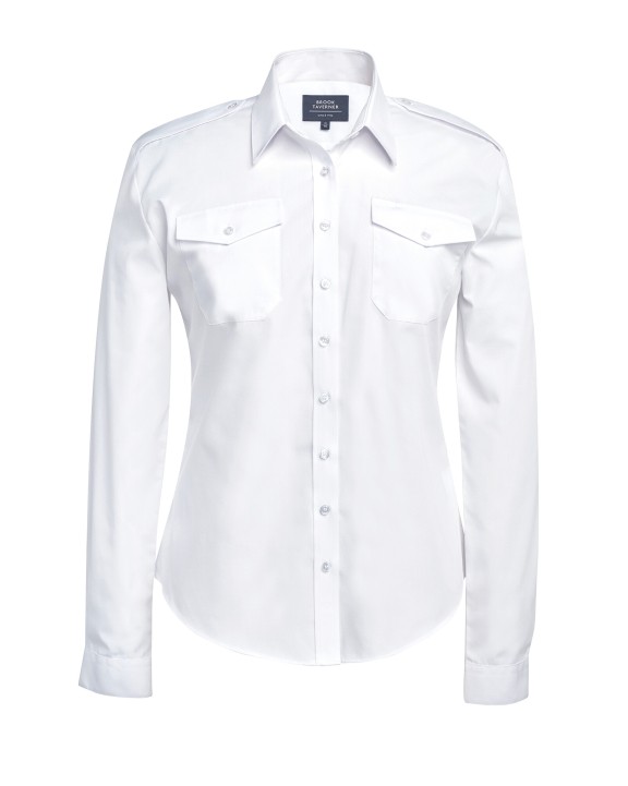 Chemise personnalisable BROOK TAVERNER Chemise Pilote femme manches longues