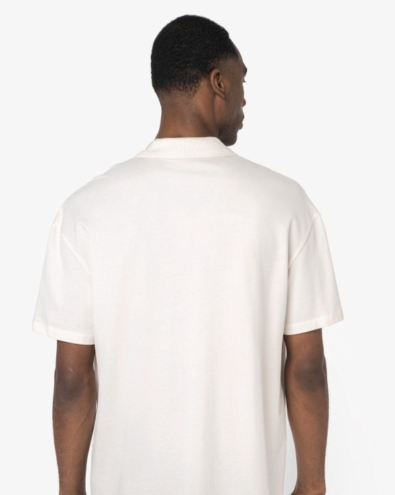 NATIVE SPIRIT Umweltfreundliches Polohemd aus Piqué mit überschnittener Schulterpartie für Herren Poloshirt personalisierbar