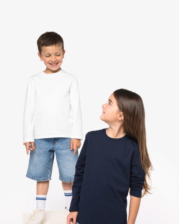 T-shirt personnalisable NATIVE SPIRIT T-shirt écoresponsable manches longues enfant