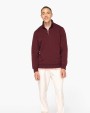 Sweat-shirt personnalisable NATIVE SPIRIT Sweat-shirt écoresponsable à col montant zippé homme