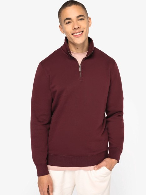 Sweat-shirts à personnaliser NATIVE SPIRIT Sweat-shirt écoresponsable à col montant zippé homme 