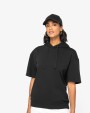 NATIVE SPIRIT Umweltfreundliches Unisex Kapuzen-Sweatshirt mit überschnittener Schulterpartie aus French Terry Sweatshirt personalisierbar