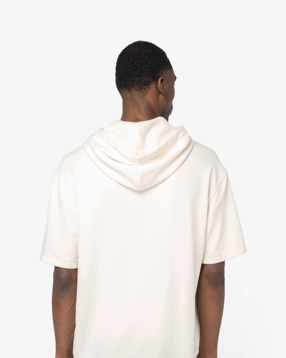 Sweater NATIVE SPIRIT Duurzame unisex sweater met capuchon en korte afhangende mouwen French Terry voor bedrukking &amp; borduring