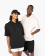 NATIVE SPIRIT Umweltfreundliches Unisex Kapuzen-Sweatshirt mit überschnittener Schulterpartie aus French Terry Sweatshirt personalisierbar