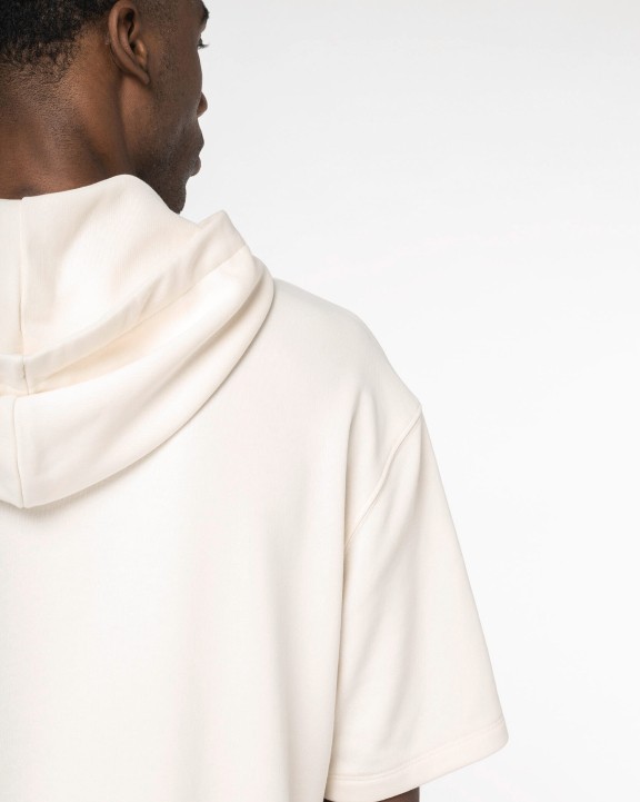 Sweater NATIVE SPIRIT Duurzame unisex sweater met capuchon en korte afhangende mouwen French Terry voor bedrukking &amp; borduring
