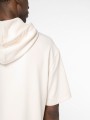 Sweat-shirts à personnaliser NATIVE SPIRIT Sweat-shirt écoresponsable à capuche à épaules tombantes manches courtes French Terry unisexe 